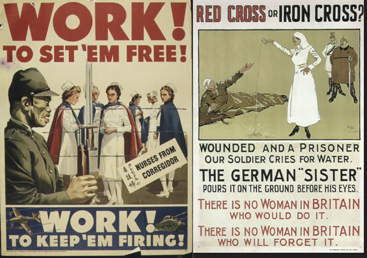 Wartime Nursing Posters - Working Nurse