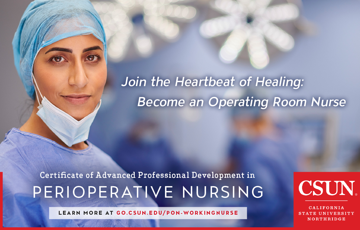 CSUN Certificate in Perioperative Nursing Working Nurse