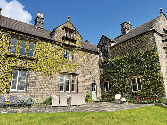 Lea Hurst, Florence Nightingale's family home in Derbyshire, England