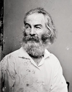 B&W Photograph of Walt Whitman